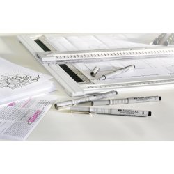 Faber-Castell Ecco Pigment Finepen 0,6 mm, sort