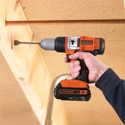 Black & Decker 18V Slagboremaskine, 1,5Ah