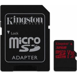 KINGSTON Canvas React 32GB microSDHC hukom.kort