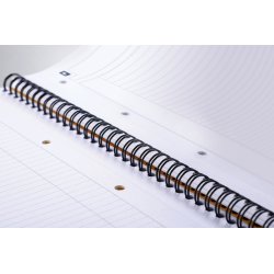 Oxford International kollegieblok A4+, linjeret