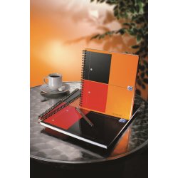 Oxford International kollegieblok A4+, linjeret