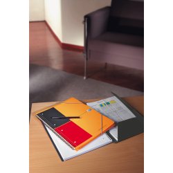 Oxford Int. Meetingbook Spiralbog A4+, kvadreret