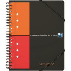 Oxford Int. Meetingbook Spiralbog A5+, kvadreret