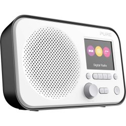 PURE Radio Elan E3 med FM/DAB/DAB, sort