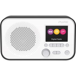 PURE Radio Elan E3 med FM/DAB/DAB, sort