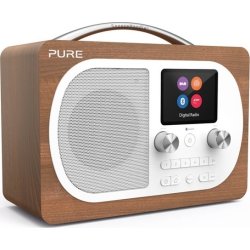 Pure Radio Evoke H4 med FM/DAB/DAB+, Valnød