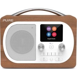 Pure Radio Evoke H4 med FM/DAB/DAB+, Valnød