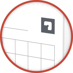 Oxford Smart Chart Flipoverblok 650x980 mm, kvadr.