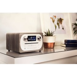 Pure Radio Evoke C-D4 Bluetooth, FM/DAB/DAB+, grå