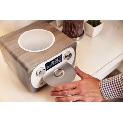 Pure Radio Evoke C-D4 Bluetooth, FM/DAB/DAB+, grå