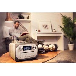 Pure Radio Evoke C-D4 Bluetooth, FM/DAB/DAB+, grå