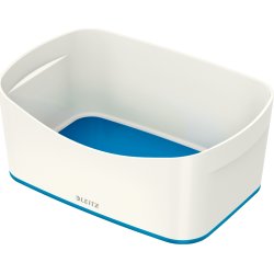 Leitz MyBox Opbevaringsbakke, hvid/blå