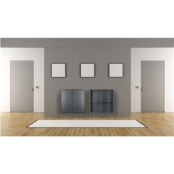 HAVANA skab m/4rum, 2 låger, D.34 White m/greb