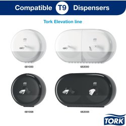 Tork T9 Advanced SmartOne Toiletpapir, 2-lag,12 rl