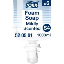 Tork S4 Premium Skumsæbe, Mild m. parfume, 1000 ml