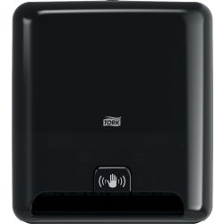 Tork H1 Dispenser Håndklædeark m. sensor, sort