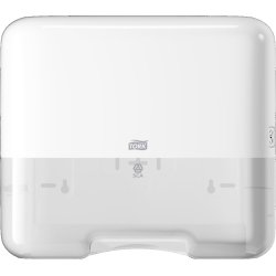 Tork H3 Mini Dispenser Håndklædeark, hvid