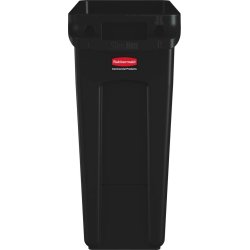Rubbermaid Slim Jim affaldsbeholder, 60 L., Sort