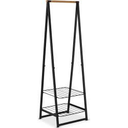 Brabantia Linn Tøjstativ, smal, sort