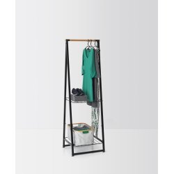 Brabantia Linn Tøjstativ, smal, sort