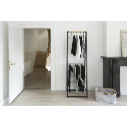 Brabantia Linn Tøjstativ, smal, sort