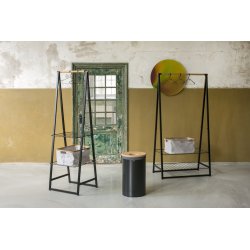 Brabantia Linn Tøjstativ, bred, sort