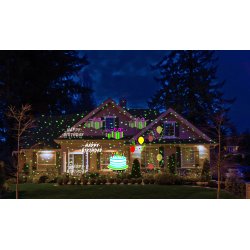 Udendørs julelys LED laser projektor