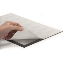 Durable Selvklæbende Inforamme A3, sølv, 6 stk.