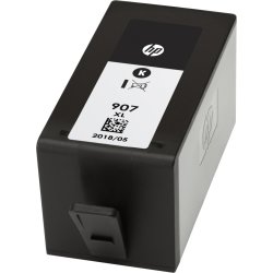 HP no.907XL/T6M19AE blæk, blister, sort, 1.500s