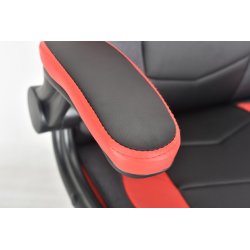 Gear4U Gambit Pro Gamer stol, sort/rød