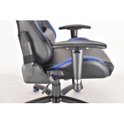 Gear4U Elite Pro gamerstol, sort/blå