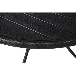 Magnus havebord Ø105 cm, Sort