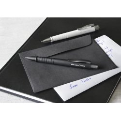 Faber-Castell Poly Ball XB kuglepen, sort