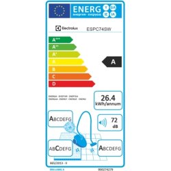 Electrolux ESPC74SW poseløs støvsuger