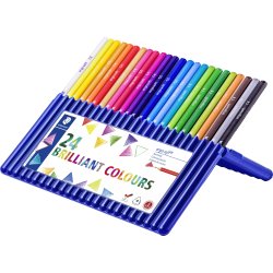 Staedtler Ergosoft 157 Farveblyanter, 24 stk.