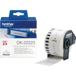 Brother DK22223 papirtape, 50mm, hvid