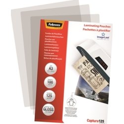 Fellowes Capture 125 mic A3 lamineringslomme gloss