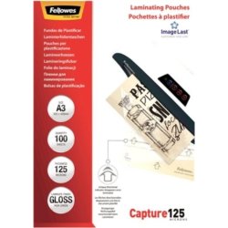 Fellowes Capture 125 mic A3 lamineringslomme gloss