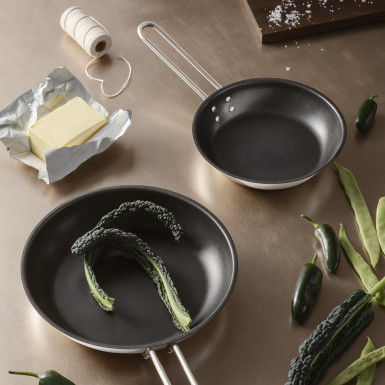 Eva Trio Stegepander i rustfrit stål, Ø20 & Ø26 cm