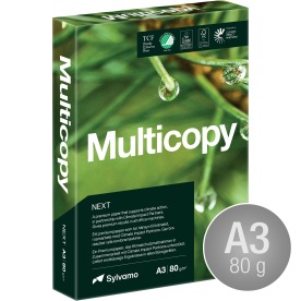 Multicopy Next Kopipapir A3/80g/500ark