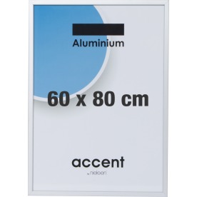 Accent Skifteramme 60 x 80 cm, sølv