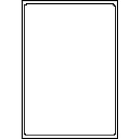 Office Multi Etiket | 199,6x289,1 mm | 100 stk.