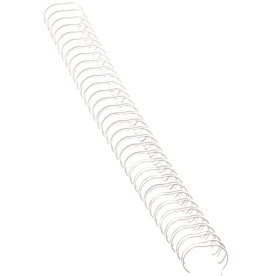 Fellowes metal spiralryg A4, 34 rings, 12mm, hvid