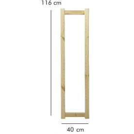 ABC Reolstige HxD: 116x40 cm, natur