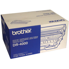 Brother DR4000 lasertromle, sort, 30000s