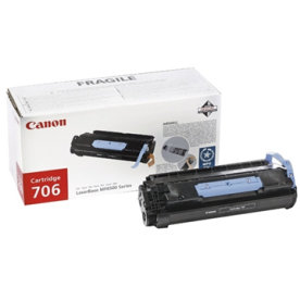 Canon nr.706/0264B002AA lasertoner, sort, 5000s