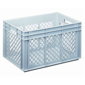 Lagerkasse perforeret 65 liter,(LxBxH) 60x40x32 cm
