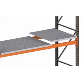 META palle gitterhylde tung, 330x80 mm, Galvanis