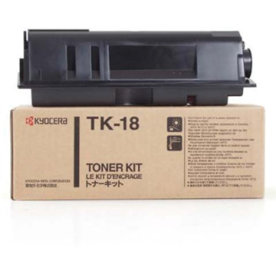 Kyocera TK-18 0T2FM0EU lasertoner, sort, 7200s