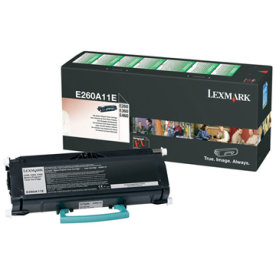 Lexmark 0E260A11E lasertoner, sort, 3500s